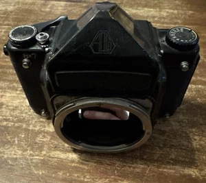 Appareil photo argentique moyen format Asahi PENTAX 6x7 boîtier en l'état non testé aucun retour rare* - Photo 1/20