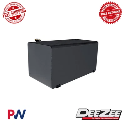Tanque de transferencia cuadrado Dee Zee - acero negro para Chevrolet GMC Dodge Ram Ford Foto 1 de 2