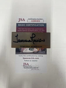 Star Wars signed Temuera Morrison Jango Boba Fett Autographed Plaque Jsa AS88404 - Picture 1 of 4