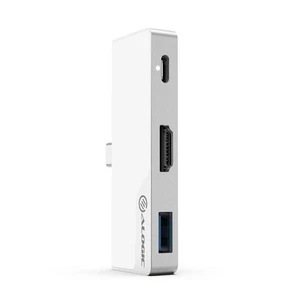 ALOGIC USB C Hub, 4K HDMI, 60W USB C Laptop Charging, USB C to 3.5mm, 1 USB A, D - Photo 1/7
