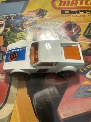 Vintage Matchbox Lesney Superfast #8 De Tomaso Pantera in White Enamel - VGC - Image 1 of 4