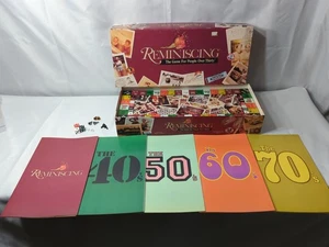 Vintage REMINISCING Board Game - Complete Excellent Condition History Game - Picture 1 of 13
