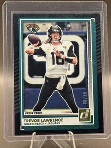 2025 Donruss Black #216 Trevor Lawrence /10 - Picture 1 of 4