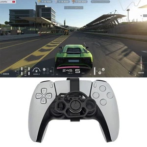 Mini 3D printing Steering Wheel for PS5 and PS5 slim Game Controller Auxiliary - Photo 1/11