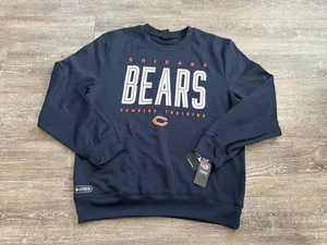 NEW Chicago Bears Combine NFL Team Apparel Crewneck Sweatshirt New Era Large - Picture 1 of 7