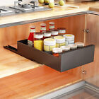Black Pull Out Cabinet Organiser Slide Out Drawer for Cupboard Extendable