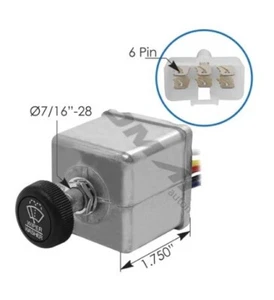 Wischerschalter Kenworth Teilenr. 7560002, P271066, 577.59651 - Bild 1 von 1