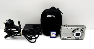 Nikon Coolpix S630 12.0MP 7x Zoom Digital Camera Battery + Charger Free Postage - Picture 1 of 17