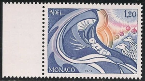 Mónaco #1196 (A341) En muy buen estado sin montar o nunca montado - 1979 1,20 fr Natividad/Navidad - Imagen 1 de 1