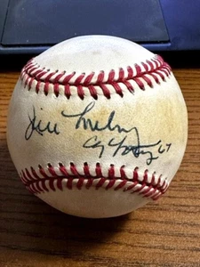 JIM LONBORG 5 SIGNED AUTOGRAPHED OAL BASEBALL! Red Sox! "Cy Young 67"! - Picture 1 of 2