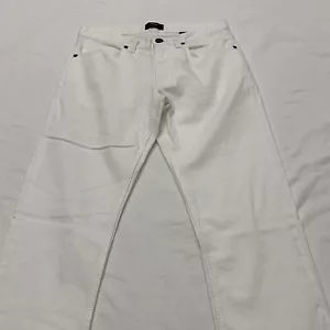 Theory Herren Raffi JE Z Malcalm Straight Leg Jeanshose in Weiß Größe 28 - Bild 1 von 11