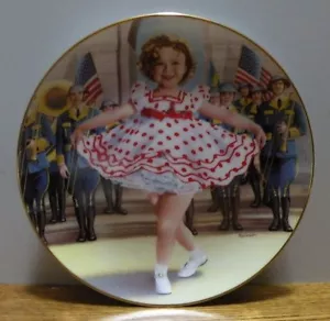 Shirley Temple "Stand up and Cheer" Teller Danbury Mint Sammelteller # A6051 - Bild 1 von 1