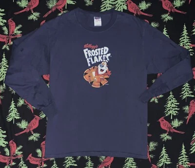 Camisa Promocional Kellogg Tony The Tiger Frosted Flakes 2007 De Colección Rara Talla L Foto 1 de 4