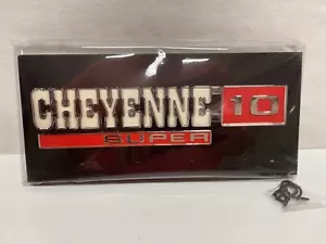 Warning Do Not Touch My Cheyenne 10 Truck Wood Key Hanger / Pet Leash Hanger - Picture 1 of 5