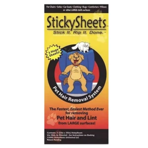 Sticky Sheets - Pet Hair Removal System - 3 Sheets - Picture 1 of 4