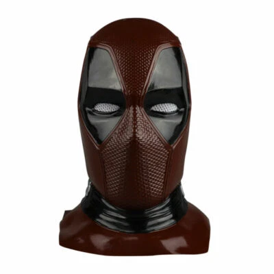 New Deadpool Mask PVC Cosplay Superhero Headgear PVC Mask Helmet Halloween Props - Image 1 of 4