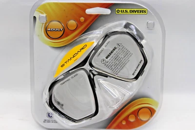 NUEVA MÁSCARA DE BUCEO US Divers adulto serie estándar transparente Foto 1 de 4