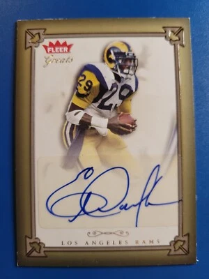 Eric Dickerson 2004 FLEER GREATS AUTOGRAPH #GBA-ED LOS ANGELES RAMS! - Image 1 of 2