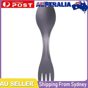2 in 1 Integrated Spork Lightweight Portable Travel Tableware Camping Utensils - Picture 1 of 12