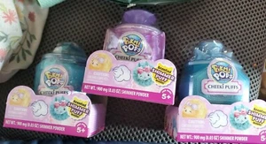New lot of 3 Pikmi Pops Cheeki Puffs Perfume Bottle W/Scented Plushie &Surprises - Picture 1 of 2
