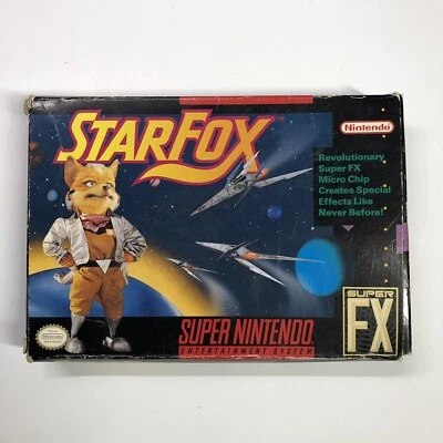 Super Nintendo Star Fox Game - Image 1 of 4