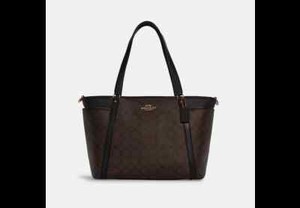 coach baby bolsa in signature canvas