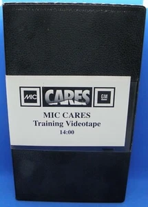 RARE vintage GM Training video VHS videotape - MIC CARES - General Motors GMC 94 - Bild 1 von 4