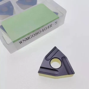 10PCS WNMG080404R-S WNMG431 R-S Inserti di tornio CNC in carburo WNMG per acciaio - Foto 1 di 2