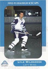 1992-93 Raleigh Icecaps Team Issue #19 Lyle Wildgoose