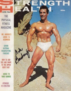 GABE BOUDREAUX SIGNED 8x10 PHOTO BODYBUILDING LEGEND ICON VERY RARE BECKETT BAS - Picture 1 of 2