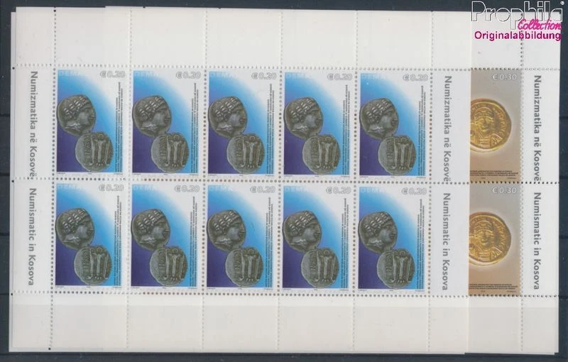 kosovo 59Klb-62Klb Feuille miniature (complète edition) neuf avec gom (10368217 - Photo 1/1