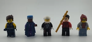 Lego Minifigur Lot Rex Dangervest Kingsley Shacklebolt Shang-Chi Demon Driver - Bild 1 von 8