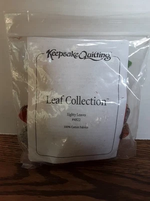 Keepsake Quilting Leaf Collection 4822 Cotton 80 Leaves - Image 1 of 4