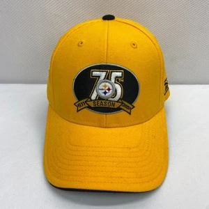 Pittsburgh Steelers 75th Anniversary 1933 - 2007 Reebok Cap / Hat & Pin OSFA - Picture 1 of 10