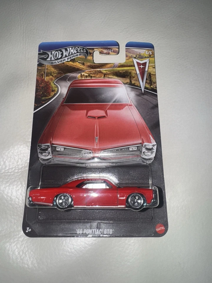 Pontiac GTO *Chase*Base metálica Hot Wheels Silver Series '66 NUEVO Foto 1 de 1