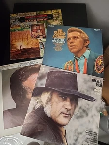 12" Vinyl LP Lot (4) Country Classics Marty Robbins Charlie Rich Porter Wagoner - Picture 1 of 3