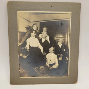 Antique Cabinet Card George Pennebaker American Pioneer California 49er - Picture 1 of 4