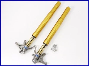 DUCATI 1199 Panigale S Tricolore Genuine Ohlins inverted front fork set 11478km - Picture 1 of 10