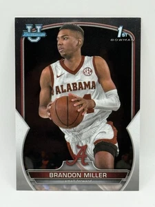 Brandon Miller 1st Rookie Card RC 2023 Bowman U Chrome #80 - Picture 1 of 2