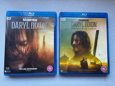 Daryl Dixon (Walking Dead) Seasons 1 & 2 (Region B UK) Blu-ray v. good condition - Image 1 of 3
