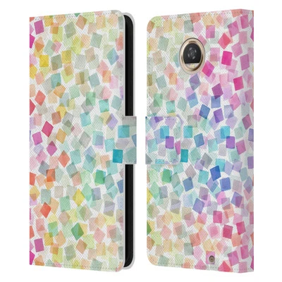 OFFICIAL NINOLA MIX PATTERNS LEATHER BOOK WALLET CASE COVER FOR MOTOROLA PHONES - Image 1 of 4