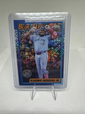 2025 Topps Series 1 - 1990 Topps Silver Pack #T90C-30 Vladimir Guerrero Jr. - Image 1 of 2