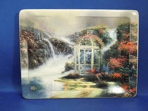 1998 Thomas Kinkade "Hidden Arbor" Fine Porcelain Decorative Plate W/ COA #4428A - Picture 1 of 9
