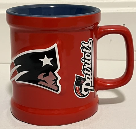 New England Patriots Mug 12 oz Patriots Football Collectible NFL Cover