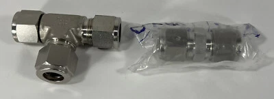 Fittings Straight Fit and Tee DK-LOK 316-BVR/CHV - Image 1 of 4