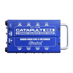 Radial Catapult RX4 4-Channel Cat 5 Audio Snake Receiver - Picture 1 of 4