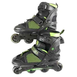 MONGOOSE Youth Inline Skates Rollerblades ADJUSTABLE Size 5-8 Black MG-088B-L - Picture 1 of 10