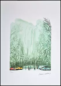 DAVID HOCKNEY * The Yosemite * 50 x 35 cm * signed lithograph * limited # 22/500 - Bild 1 von 6