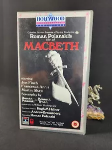 Roman Polanski's Macbeth VHS 1971 - Picture 1 of 4