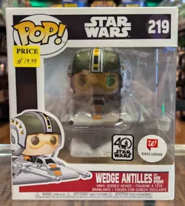 Funko Pop! Walgreen Exclusive Wedge Antilles with Snow Speeder 219 2017 - Picture 1 of 6
